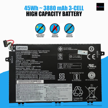 LENOVO ThinkPad E480 - L17L3P51 Original Laptop Notebook Battery (1 Yr Warranty)