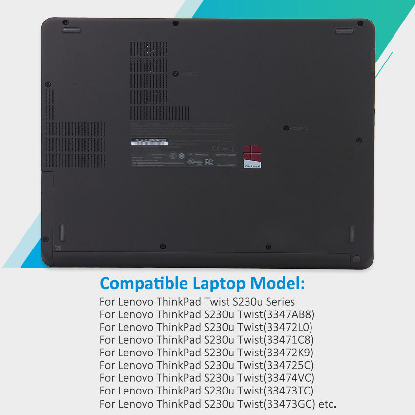 LENOVO ThinkPad S230u Twist - 45N1094 Original Laptop Notebook Battery (1 Yr Warranty)