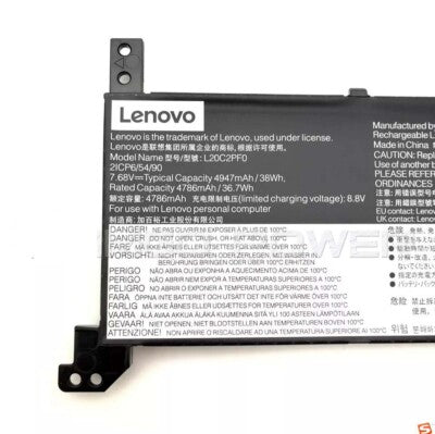 LENOVO L20L2PF0 - L20M2PF0 Original Laptop Notebook Battery (1 Yr Warranty)
