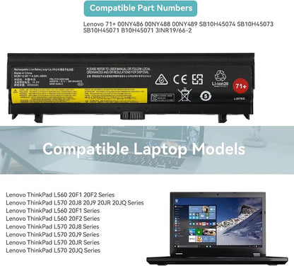LENOVO ThinkPad X1 Tablet G2 - 00NY486 Original Laptop Notebook Battery (1 Yr Warranty)