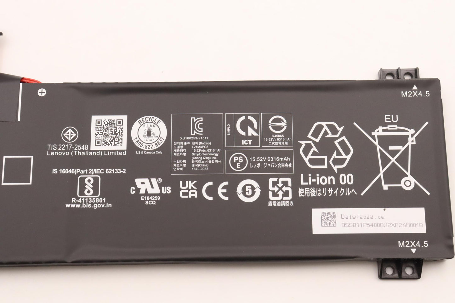 LENOVO L21C4PC5 - L21M4PC5 Original Laptop Notebook Battery (1 Yr Warranty)