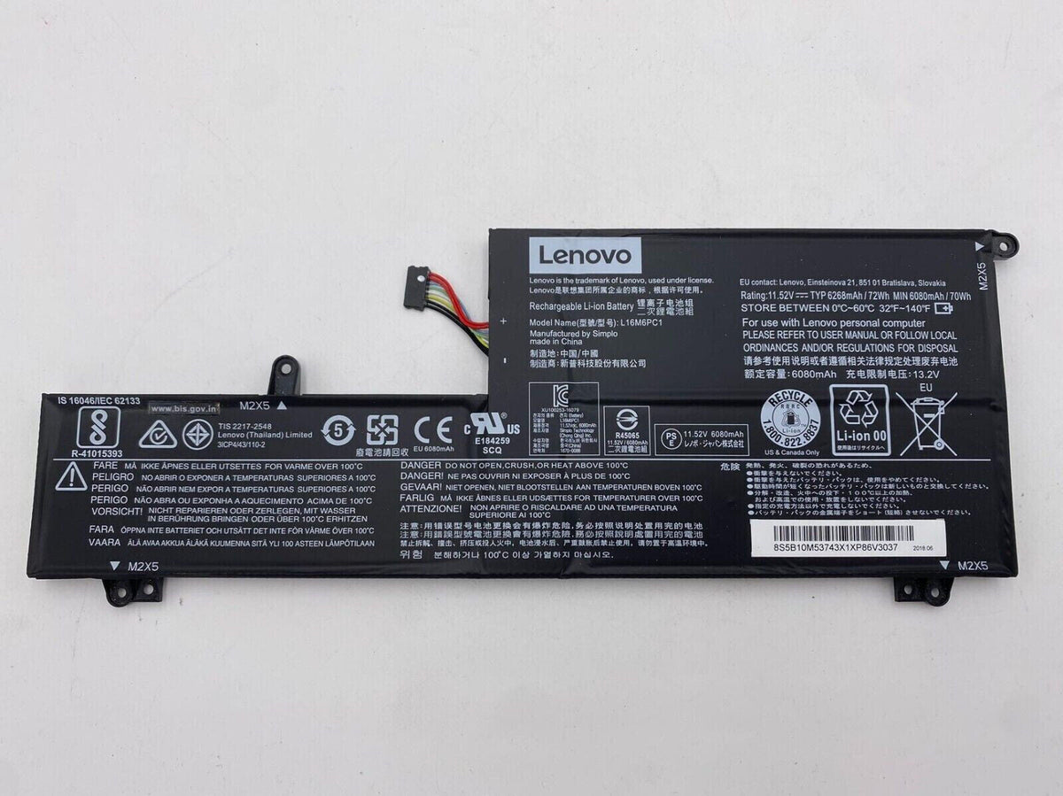 LENOVO Yoga 720 - L16M6PC1 Original Laptop Notebook Battery (1 Yr Warranty)