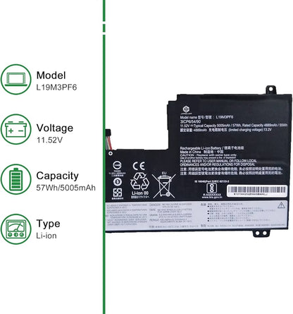 LENOVO IdeaPad 5 15ALC05 – L19M3PF6 Original Laptop Notebook Battery (1 Yr Warranty)