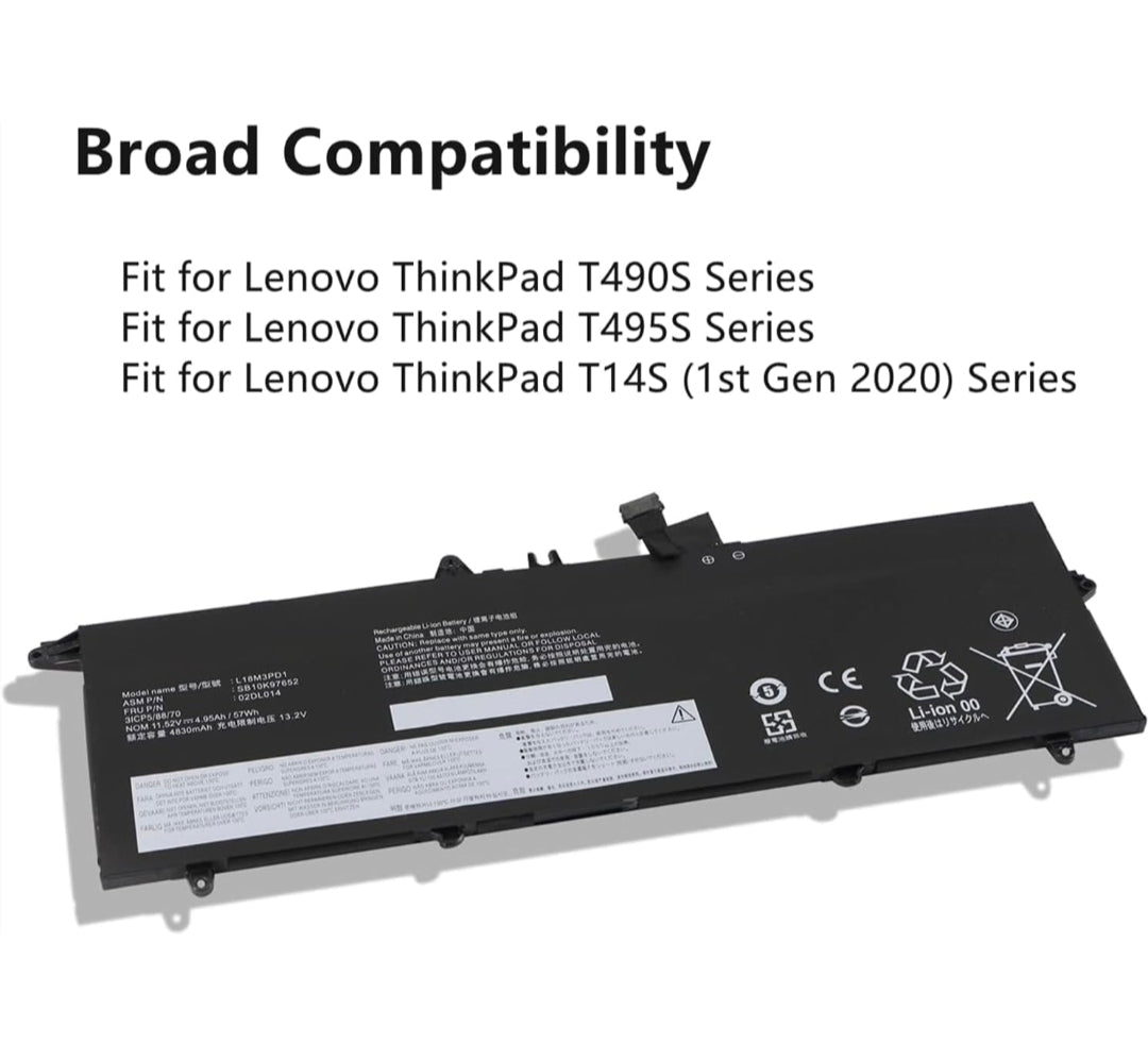 LENOVO 02DL014 - L18M3PD1 Original Laptop Notebook Battery (1 Yr Warranty)