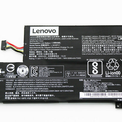 LENOVO Yoga 720 - L16M6PC1 Original Laptop Notebook Battery (1 Yr Warranty)
