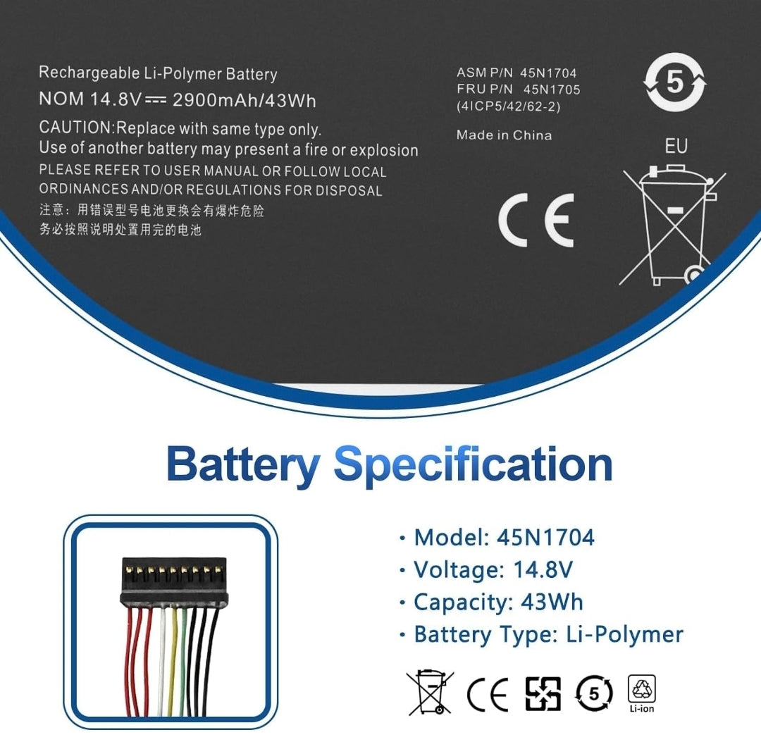 LENOVO ThinkPad S1 - 45N1706 Original Laptop Notebook Battery (1 Yr Warranty)