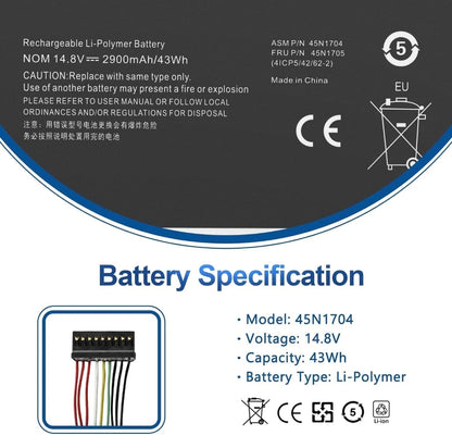 LENOVO ThinkPad S1 - 45N1706 Original Laptop Notebook Battery (1 Yr Warranty)