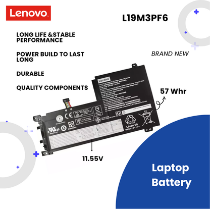 LENOVO IdeaPad 5 15ALC05 – L19M3PF6 Original Laptop Notebook Battery (1 Yr Warranty)