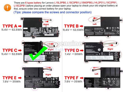 LENOVO L15C2PB1 – L15C2PB1 Original Laptop Notebook Battery (1 Yr Warranty)