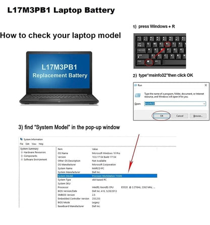 LENOVO 928QA221H - L17C3PB0 Original Laptop Notebook Battery (1 Yr Warranty)