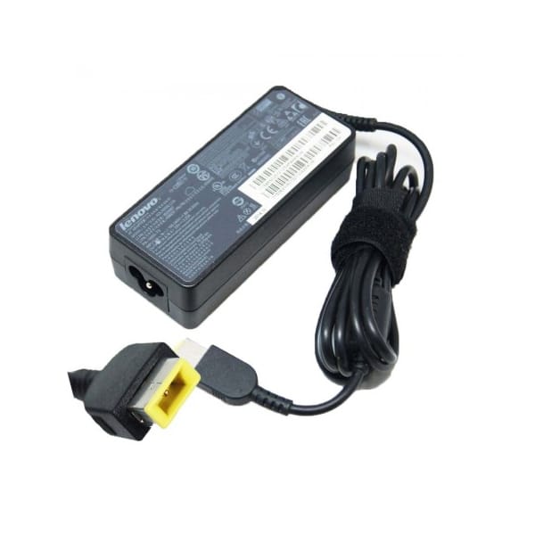 LENOVO Laptop Charger 65W 20V 3.25A Original Adapter Model No: ThinkPad E431 (USB Square) (1 Yr Warranty) (Power Cord Included)