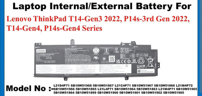 LENOVO L21L3P71 - L21L3P71 Original Laptop Notebook Battery (1 Yr Warranty)