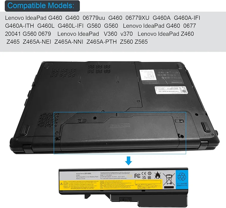 LENOVO B575e - L09S6Y02 Original Laptop Notebook Battery (1 Yr Warranty)