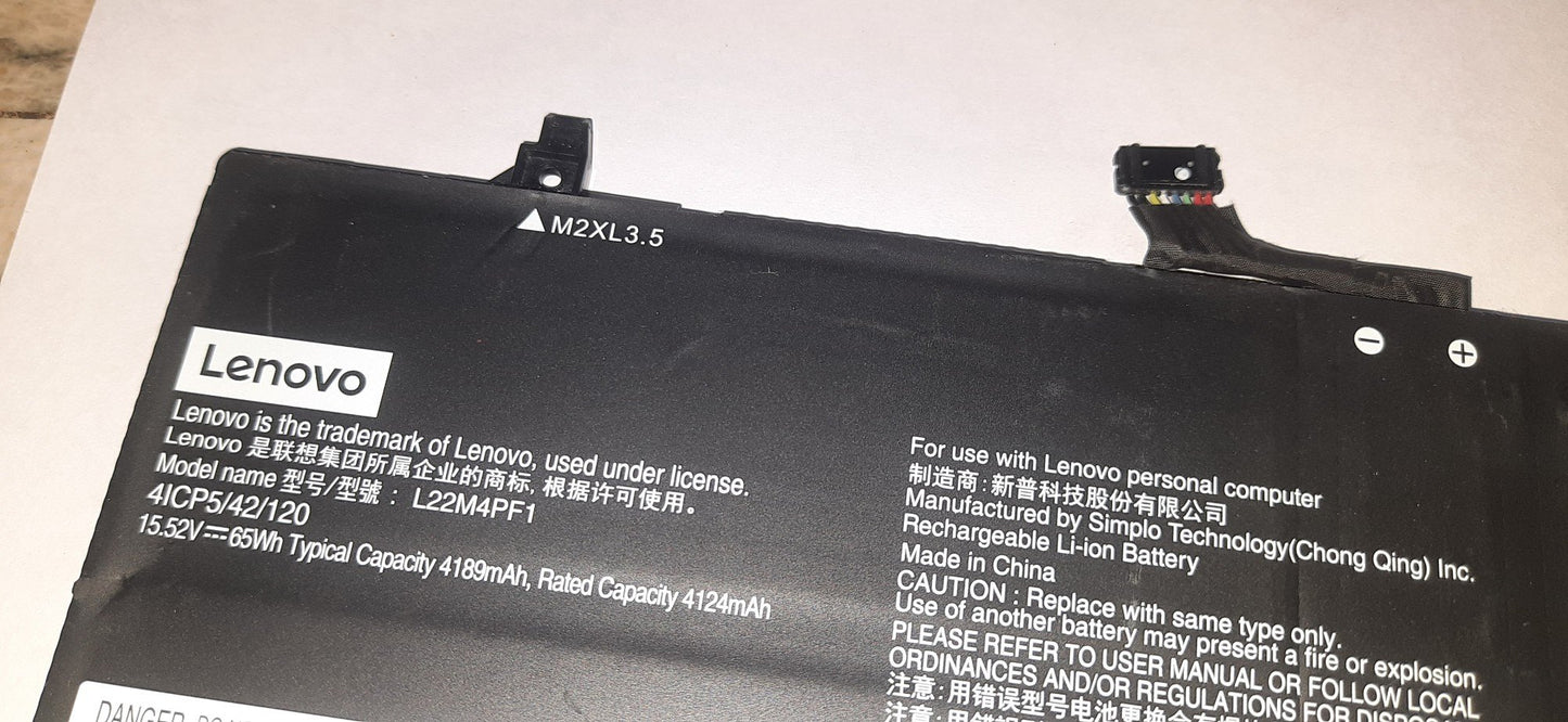 LENOVO L22M4PF1 – L22M4PF1 Original Laptop Notebook Battery (1 Yr Warranty)