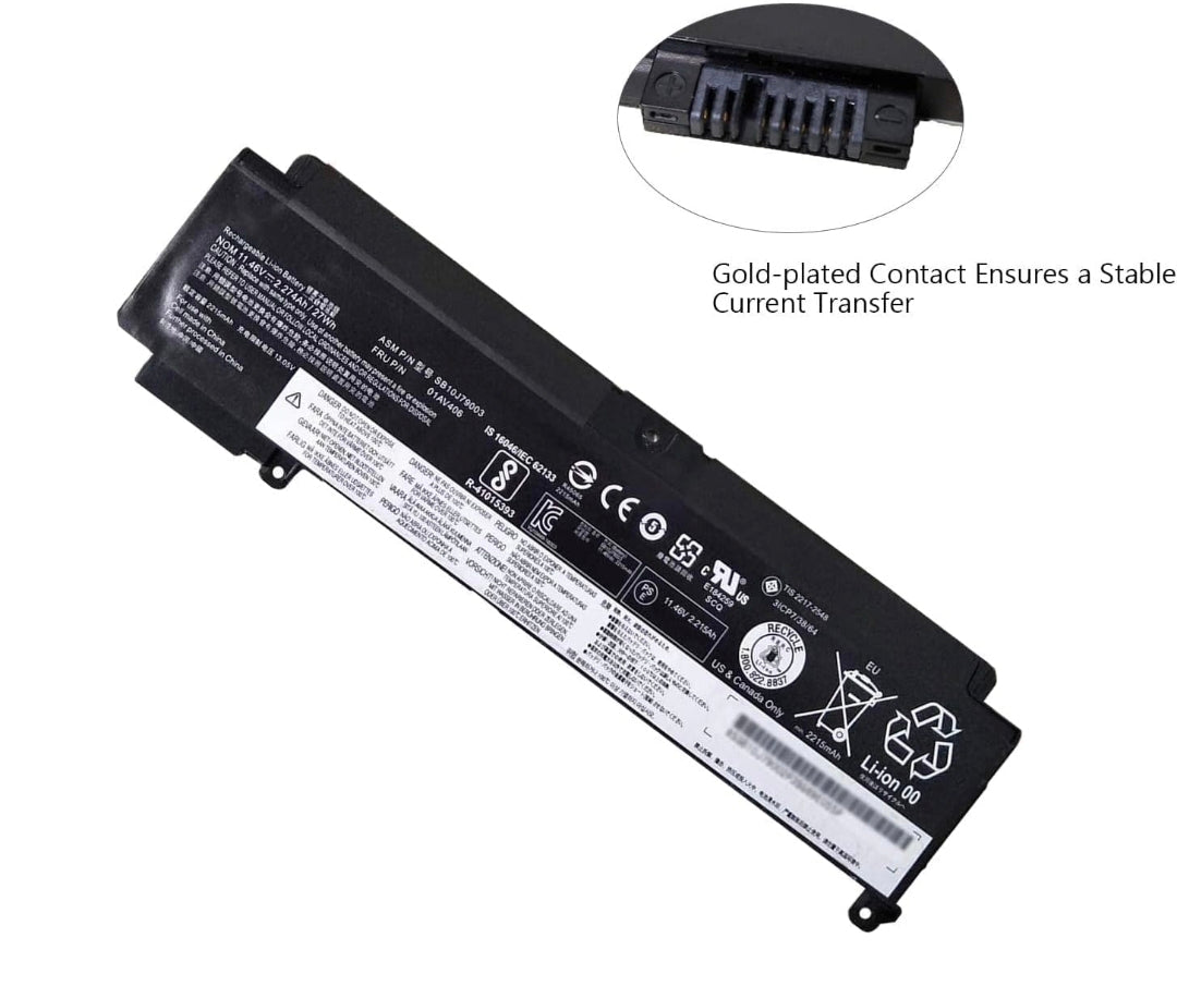 LENOVO ThinkPad T470s - 00HW024 Original Laptop Notebook Battery (1 Yr Warranty)