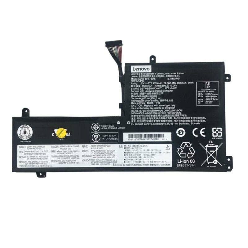 LENOVO L17M3PG1 - L17L3PG1 Original Laptop Notebook Battery (1 Yr Warranty)