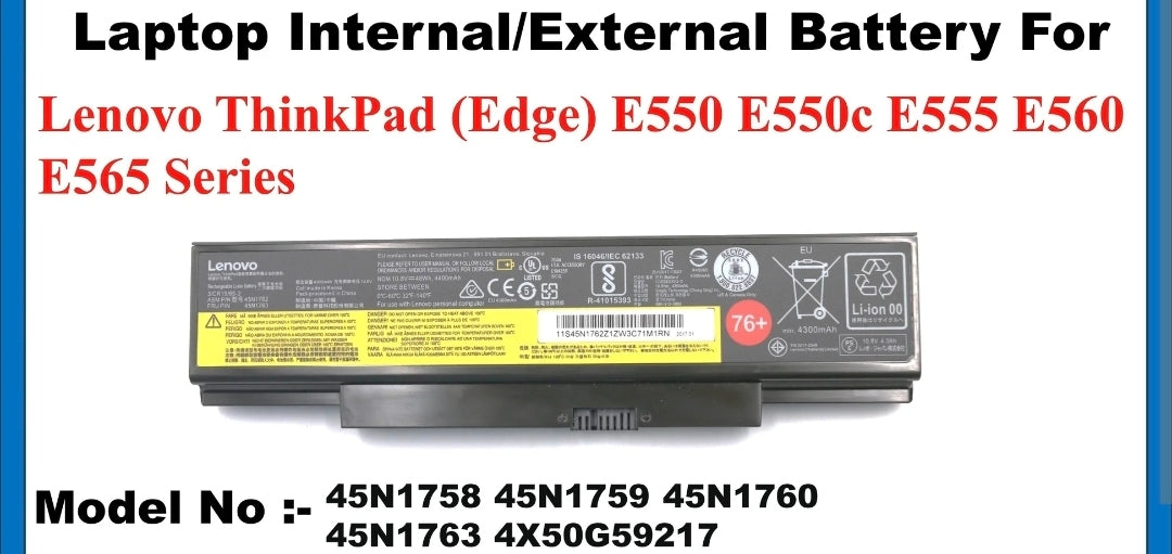 LENOVO ThinkPad Z51 - 45N1759 Original Laptop Notebook Battery (1 Yr Warranty)