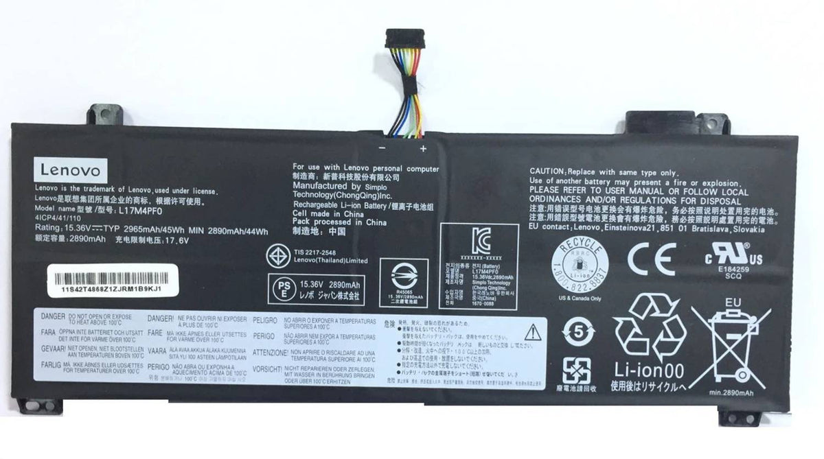 LENOVO L17M4PF0 – L17M4PF0 Original Laptop Notebook Battery (1 Yr Warranty)