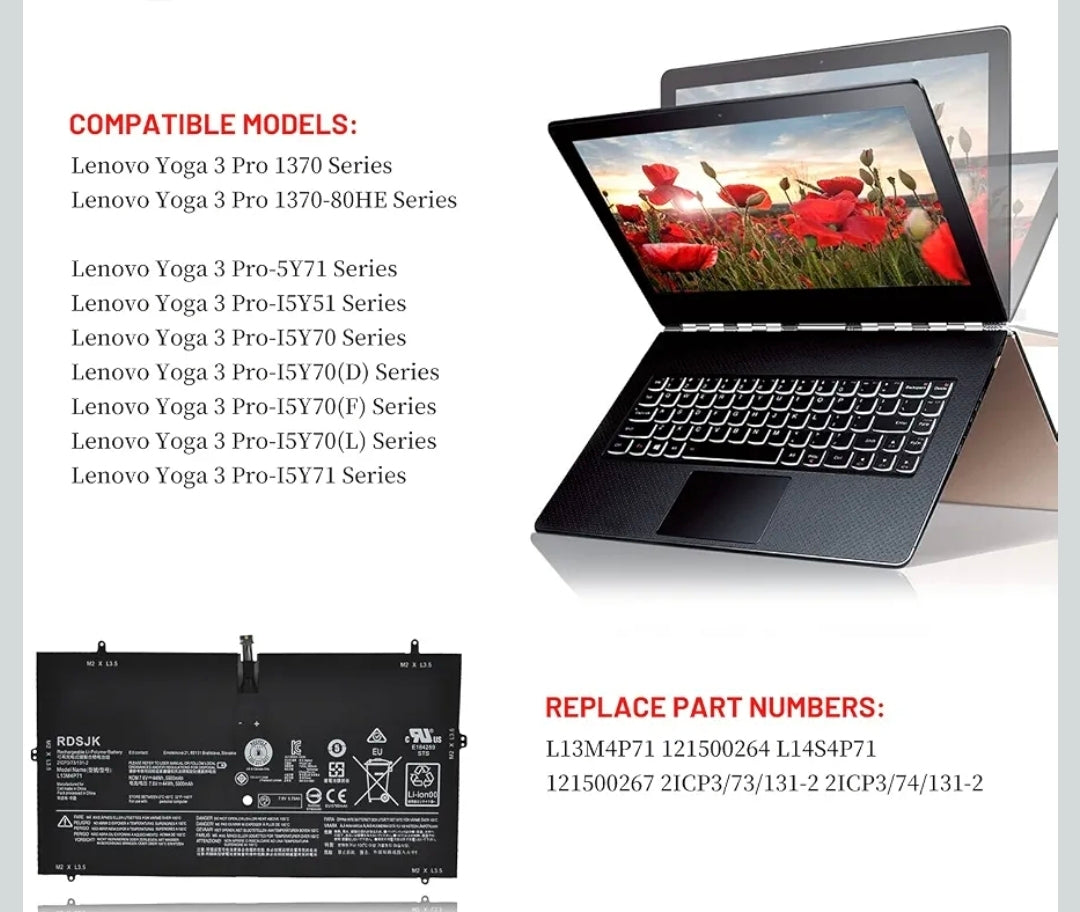 LENOVO L13M4P71 – L13M4P71 Original Laptop Notebook Battery (1 Yr Warranty)