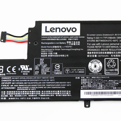 LENOVO 5B10N87357 - L17L3P61 Original Laptop Notebook Battery (1 Yr Warranty)