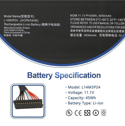 LENOVO L14M3P24 – L14M3P24 Original Laptop Notebook Battery (1 Yr Warranty)