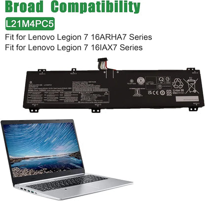 LENOVO L21C4PC5 - L21M4PC5 Original Laptop Notebook Battery (1 Yr Warranty)