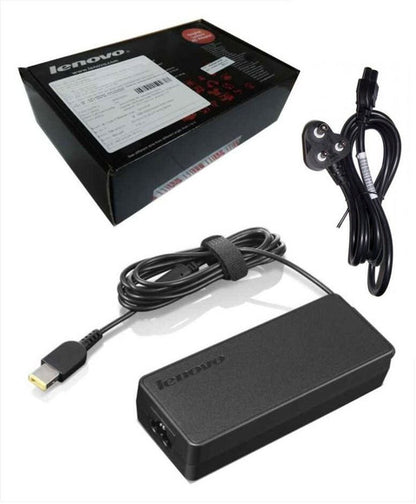 LENOVO Laptop Charger 65W 20V 3.25A Original Adapter Model No: ThinkPad E431 (USB Square) (1 Yr Warranty) (Power Cord Included)