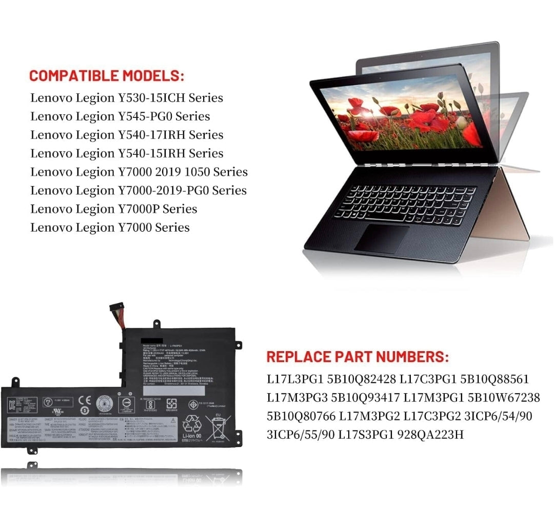 LENOVO L17C3PG1 – L17C3PG2 Original Laptop Notebook Battery (1 Yr Warranty)