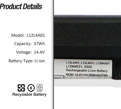 LENOVO Flex 15 - L12M4F01 Original Laptop Notebook Battery (1 Yr Warranty)