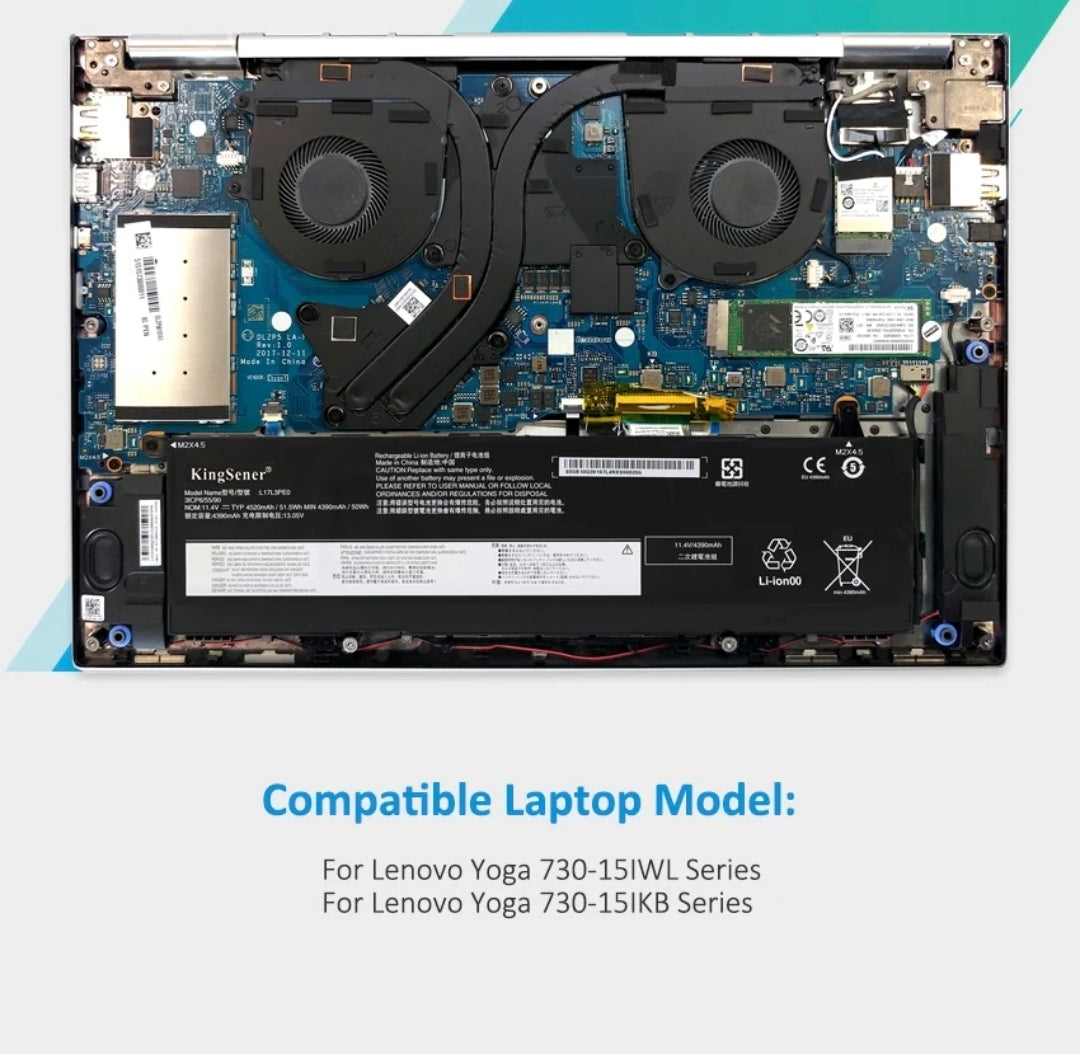 LENOVO Yoga 730 - L17L3PE0 Original Laptop Notebook Battery (1 Yr Warranty)