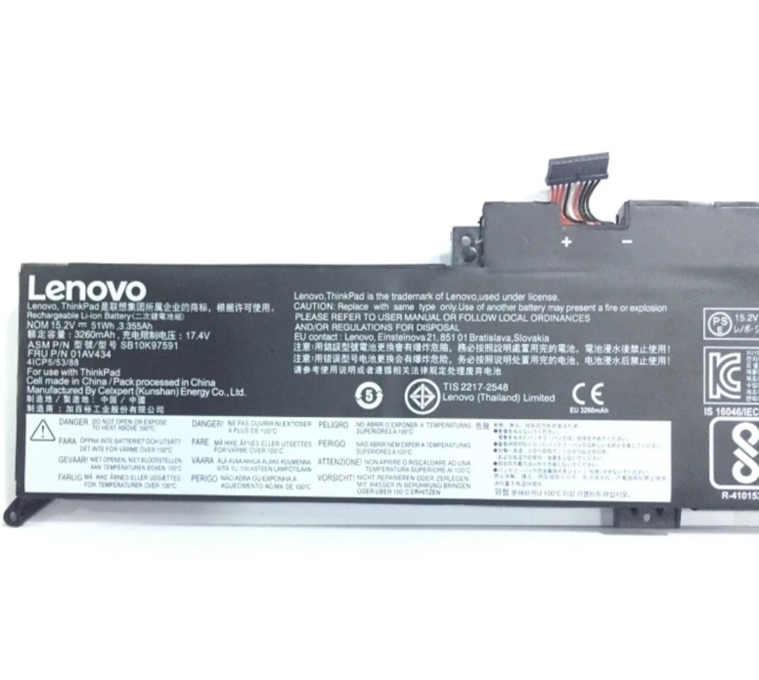 LENOVO 00HW027 – 00HW027 Original Laptop Notebook Battery (1 Yr Warranty)