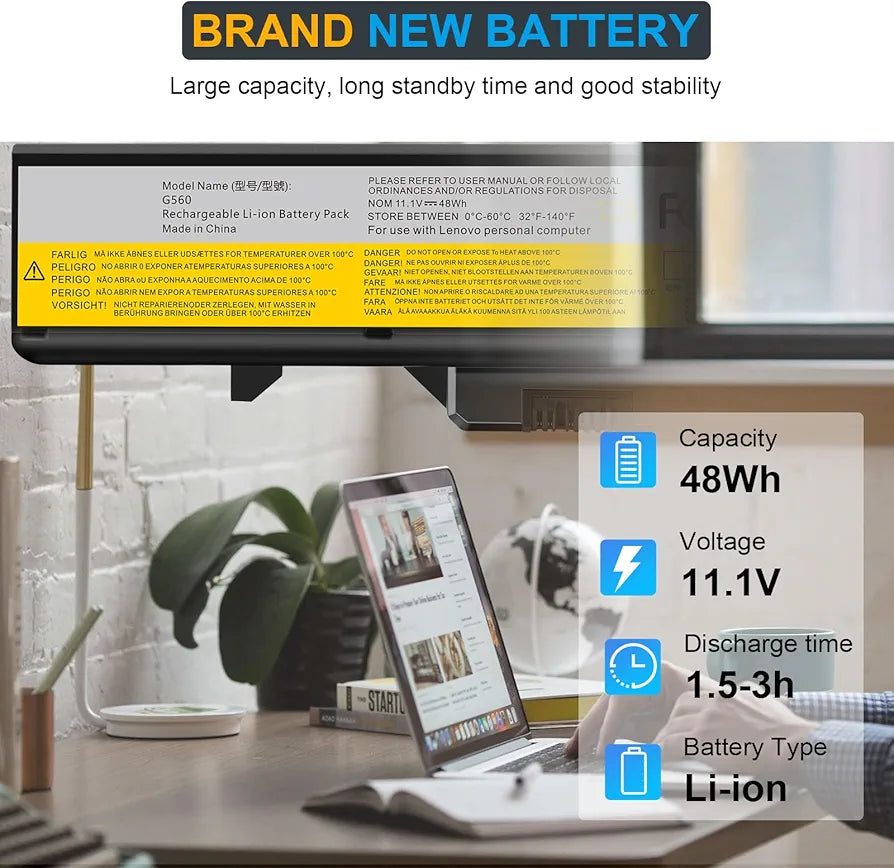 LENOVO B575e - L09S6Y02 Original Laptop Notebook Battery (1 Yr Warranty)