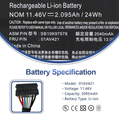 LENOVO 01AV420 – 01AV420 Original Laptop Notebook Battery (1 Yr Warranty)