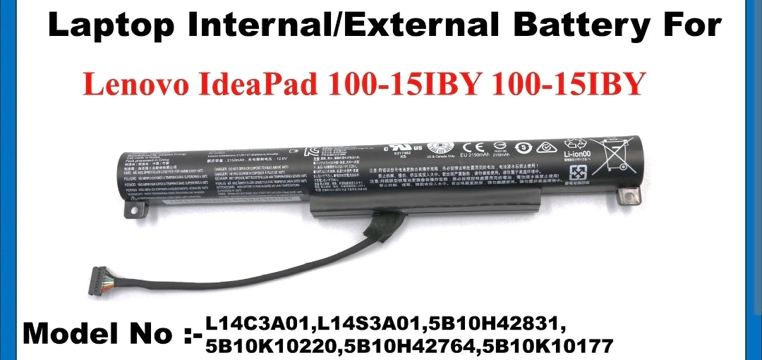 LENOVO B50 - L14S3A01 Original Laptop Notebook Battery (1 Yr Warranty)