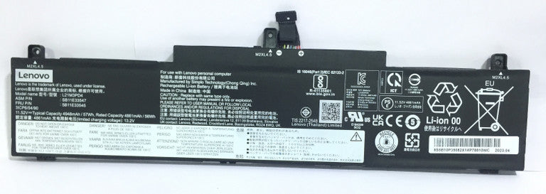 LENOVO 5B11E33545 - L21M3PD4 Original Laptop Notebook Battery (1 Yr Warranty)
