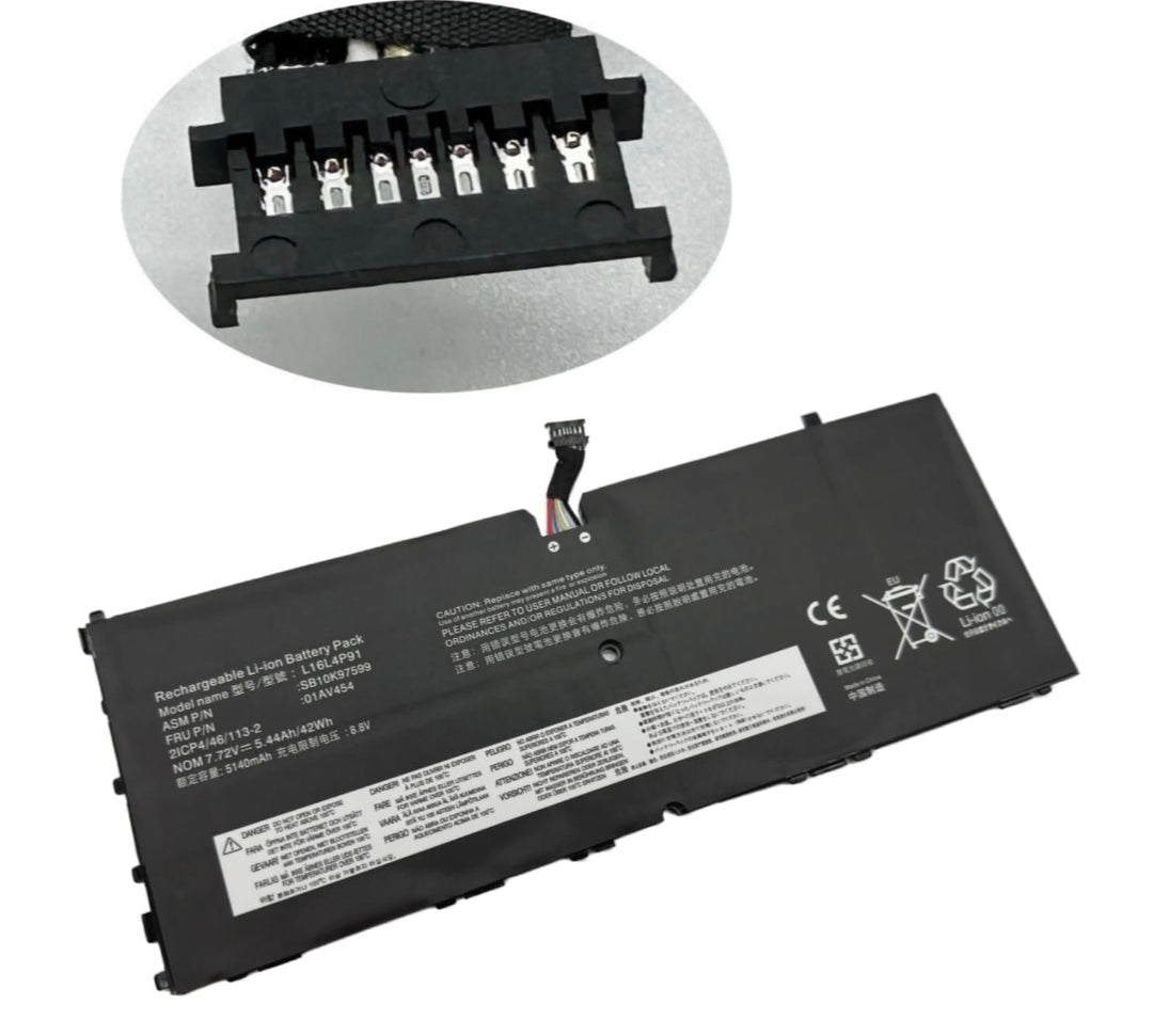 LENOVO ThinkPad X1 Tablet 3rd Gen - L16L4P91 Original Laptop Notebook Battery (1 Yr Warranty)