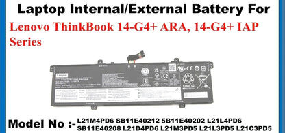 LENOVO L21D3PD5 - L21M3PD5 Original Laptop Notebook Battery (1 Yr Warranty)