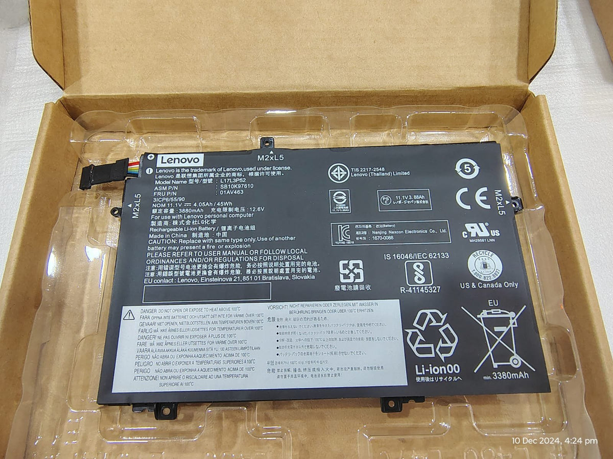 LENOVO L17M3P53 – L17M3P53 Original Laptop Notebook Battery (1 Yr Warranty)