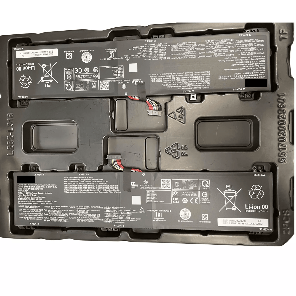 LENOVO 5B11F53998 5B11F54000 SB11N51757 5B11N51743 SB11F54009 - L21M4PC2 Genuine Original  Laptop Notebook Battery