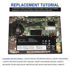 LENOVO 02DL008 SB10K97645 02DL007 SB10K97646 - L18L3P73 Genuine Original Laptop Notebook Battery