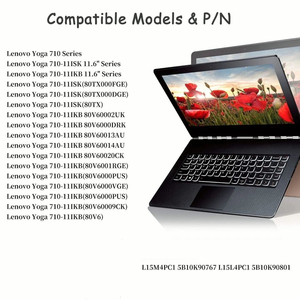 LENOVO 5B10K90767 5B10K90801 - L15M4PC1 Genuine Original Laptop Notebook Battery