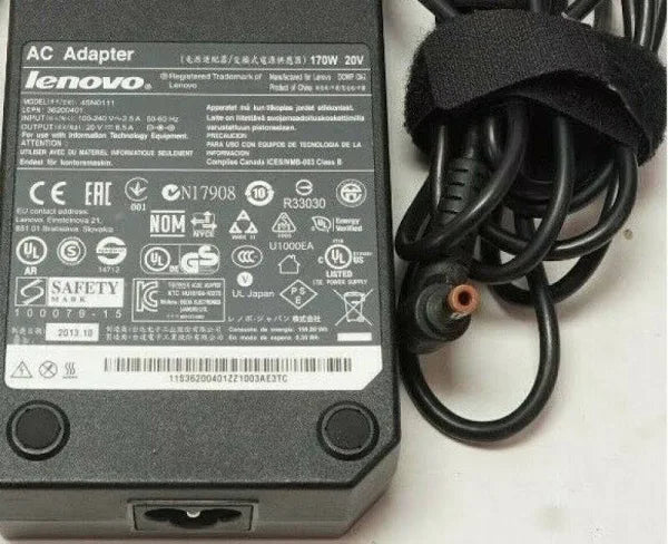 LENOVO LAPTOP CHARGER 170W 20V 8.5A GENUINE Original Adapter ( 5.5 mm x 2.5 mm )